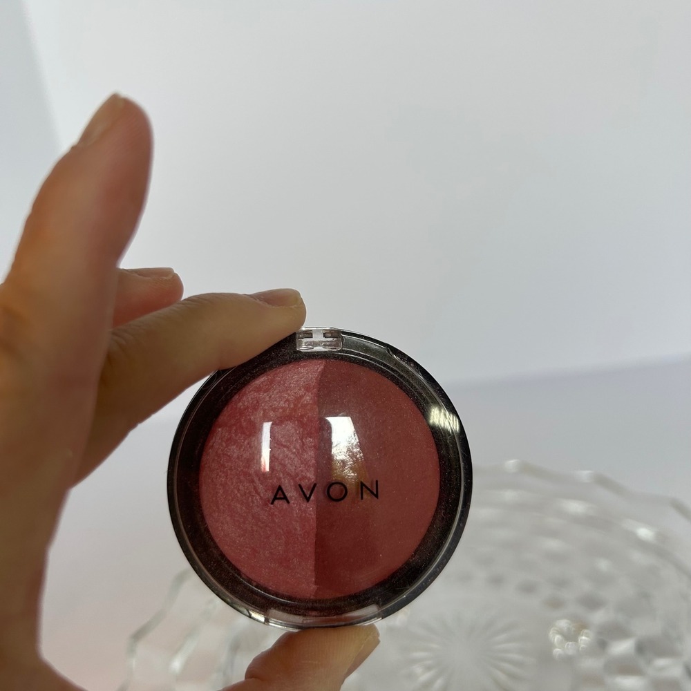 Avon Satin Deluxe Blush Duo Neutral Blush Makeup